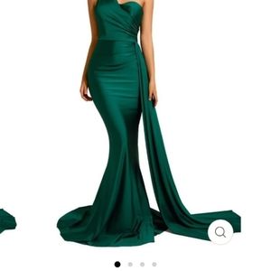 Emerald formal dress, Size 2